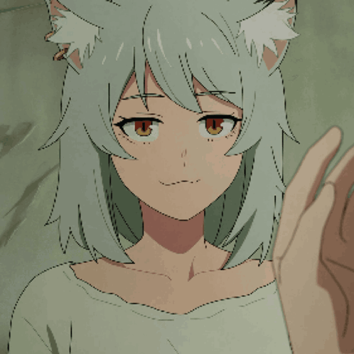 Chain Smoker Cat Yani Neko GIF