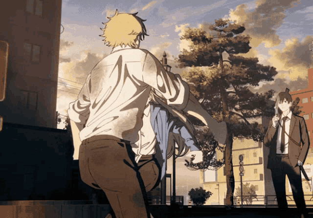 Chainsaw Man Dance GIF