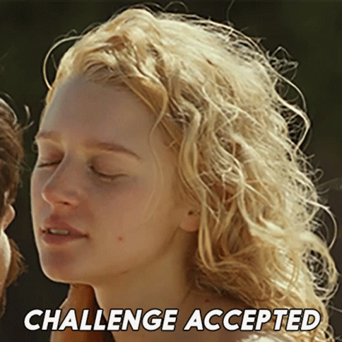 Challenge Accepted Alexandra GIF