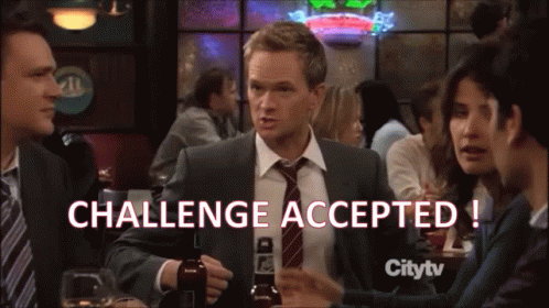 Challenge Accepted Challenge GIF
