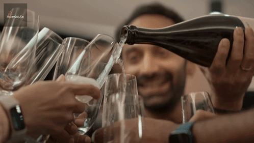 Champagne Parosna Avinash GIF