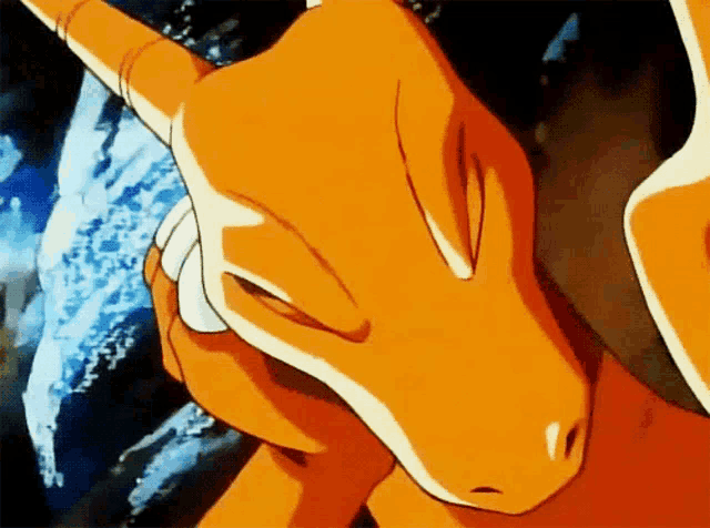 Charizard Peeking GIF
