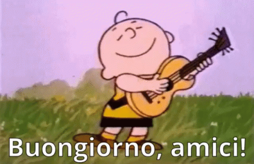 Charlie Brown Buongiorno Buon Giorno Felice Giorno Buona Giornata A Tutti Svegliarsi Buondì GIF