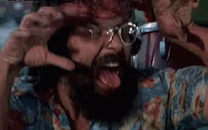 Cheech And Chong Creepy Face GIF