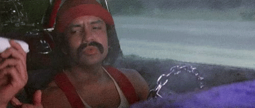Cheech And Chong Shook GIF