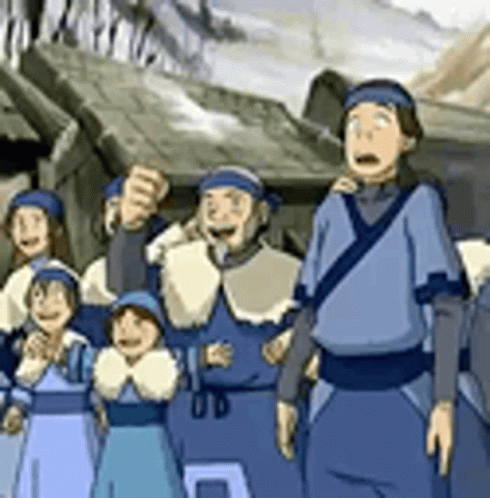 Cheering Avatar GIF