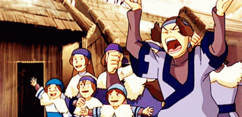 Cheering Happy GIF