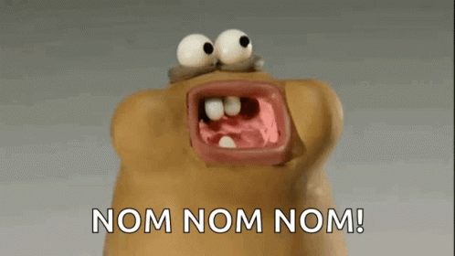 Chewing Character Hd GIF