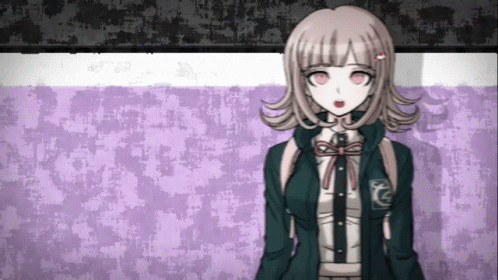 Chiaki Nanami Rap Battle GIF