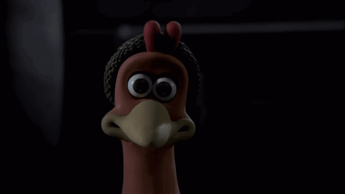 Chicken Run Screaming GIF