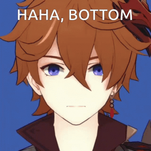Childe Genshin Impact Bottom GIF