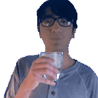 Chill Clear Sticker