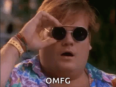 Chirs Farley Shocked GIF