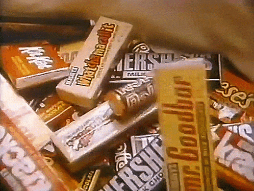 Chocolate 80s GIF