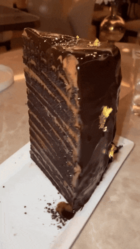 Chocolate Cake Dessert GIF