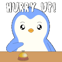 Chop Chop Hurry Sticker