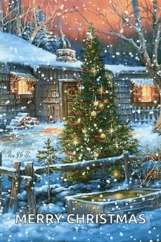 Christmas Snow GIF