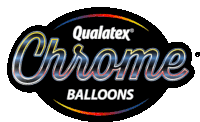 Chrome Chrome Balloons Sticker