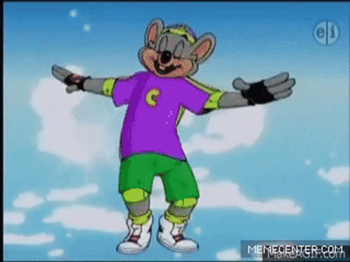Chuck E Cheese Dance GIF