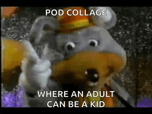 Chuck E Cheese Mascots GIF