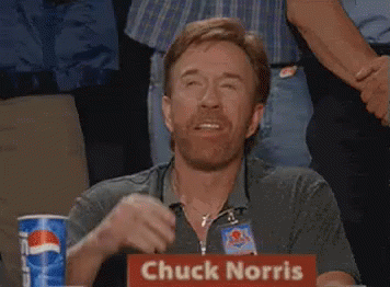 Chuck Norris Salute GIF