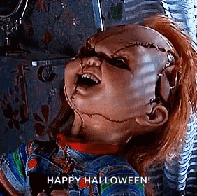 Chucky Laughing GIF