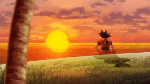 Cinemagraph Goku GIF
