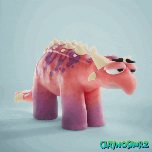 Claynosaurz Dinosaur GIF