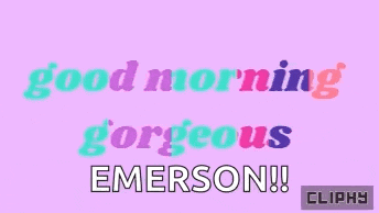 Cliphy Good Morning Gorgeous GIF