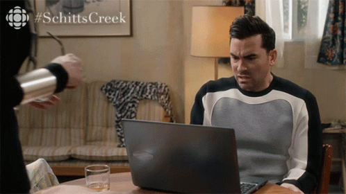 Close Computer David Rose GIF