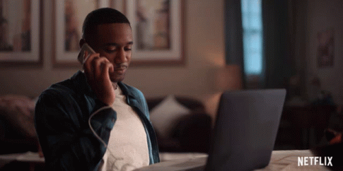 Close Laptop Jessie T Usher GIF
