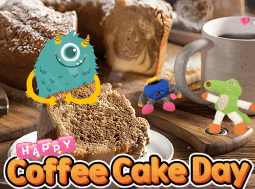 Coffee Cake Day Happy Coffee Cake Day GIF