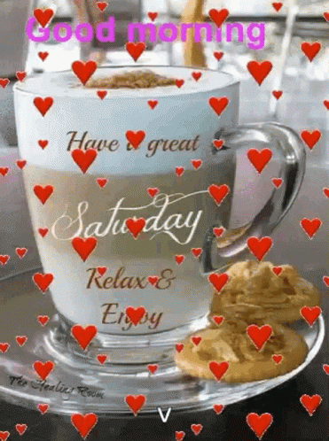 Coffee Have A Great Saturday GIF