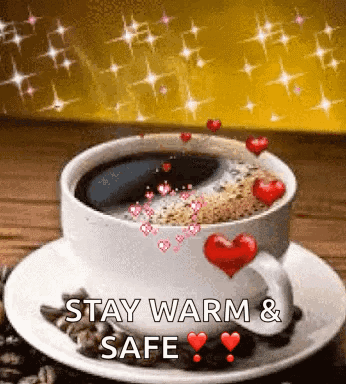 Coffee Hearts GIF