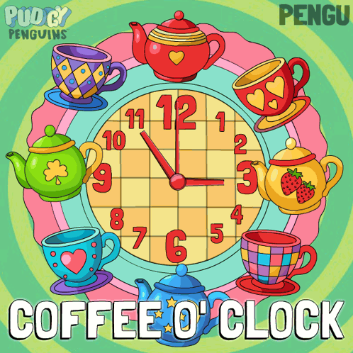 Coffee Oclock Wake Up GIF