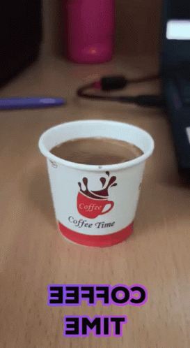 Coffee Time Coffee Cup GIF