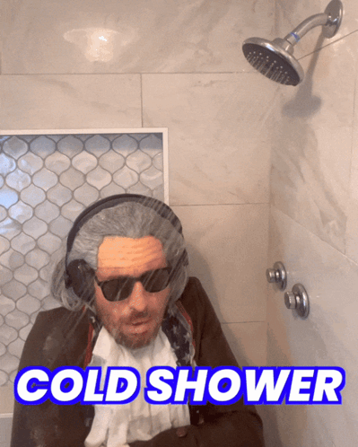 Cold Shower Benjammins GIF