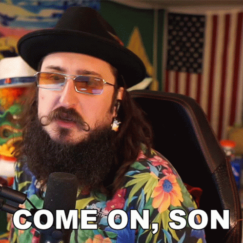 Come On Son Godku GIF