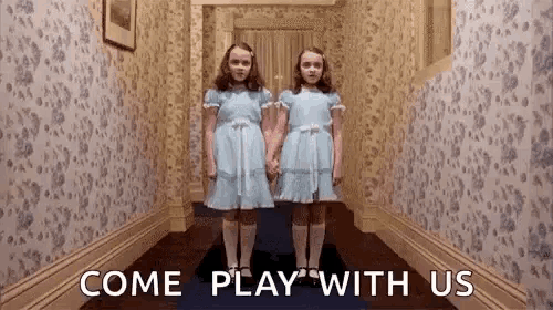 Come Play With Us The Shining GIF