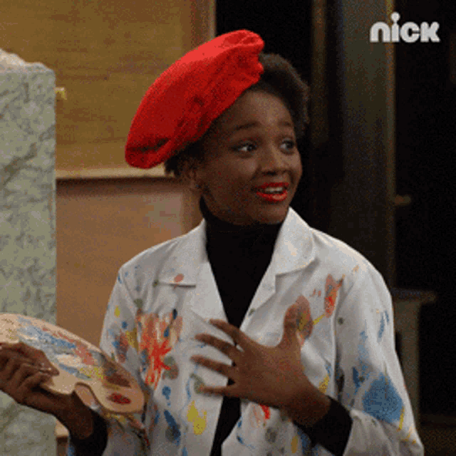 Complimented Aria Brooks GIF