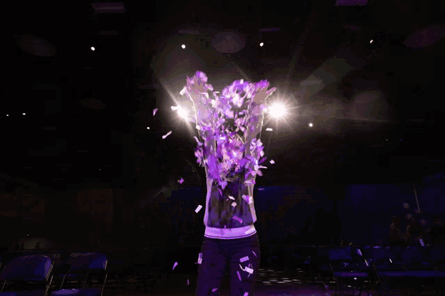 Confetti Purple GIF