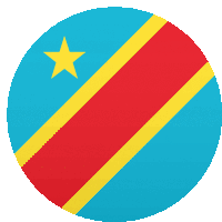 Congo Kinshasa Flags Sticker