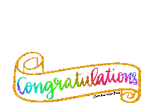 Congratulations Celebrate Sticker