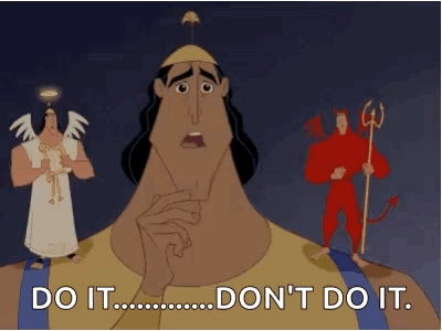 Conscience Evil GIF