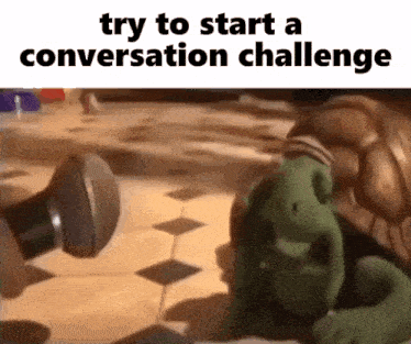 Conversation Turtle GIF