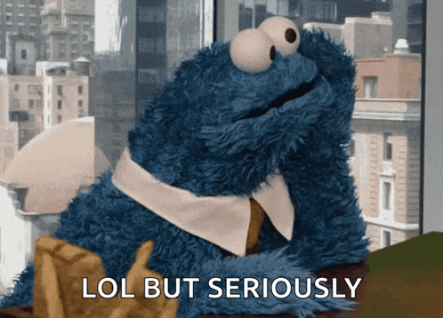 Cookie Monster Elmo GIF