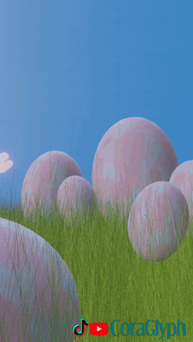 Cora Glyph Easter GIF
