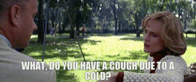 Cough Forrest Gump GIF