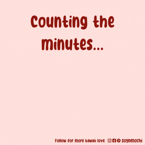 Counting-the-minutes Time GIF