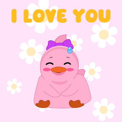 Couple Cute Duck GIF